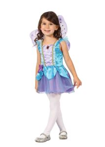 Kids Costumes to Hire - Fairy Dress - BLue & Lilac - GIRL